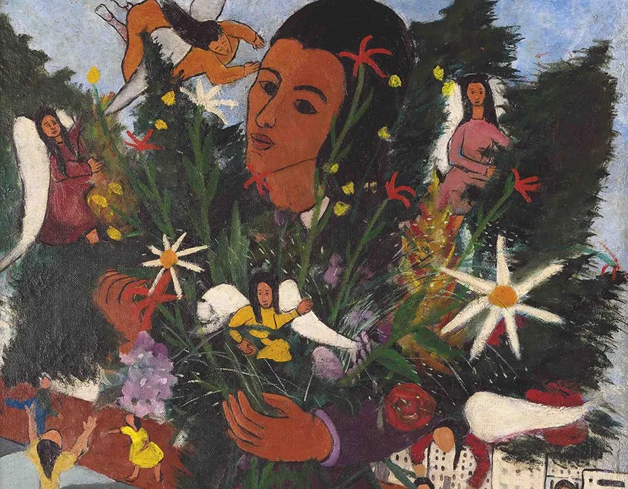 Vendedora de Flores (obra parcial) - 1947 - Acervo MASP |